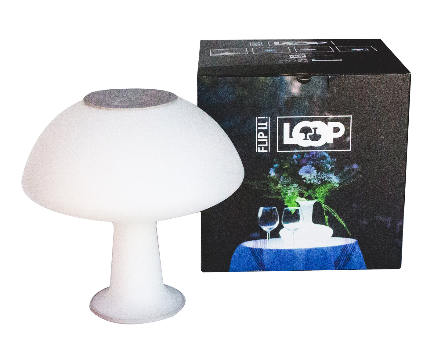 LOOP / LAMPE CARAFE ET VASE 3 EN 1