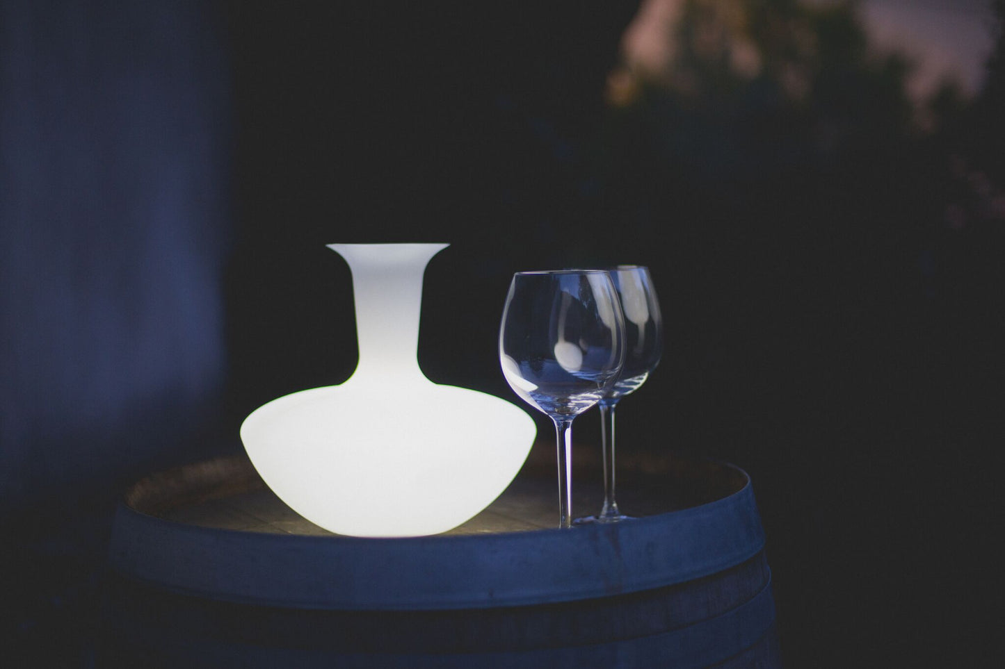 LOOP / LAMPE CARAFE ET VASE 3 EN 1