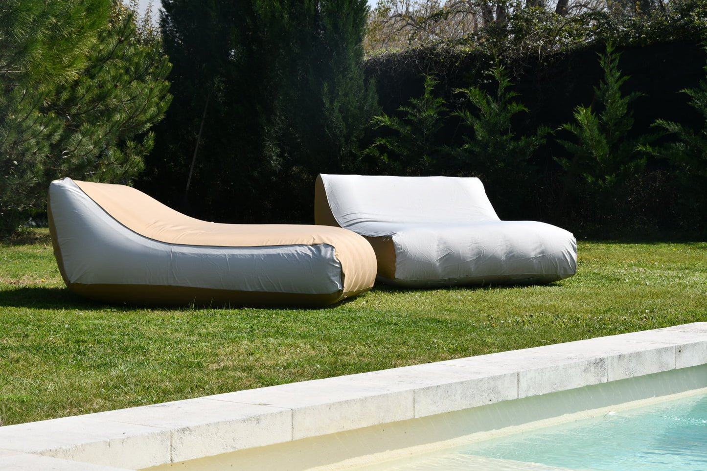 Bain de Soleil Gonflable NAP XXL – Relaxation Grand Format