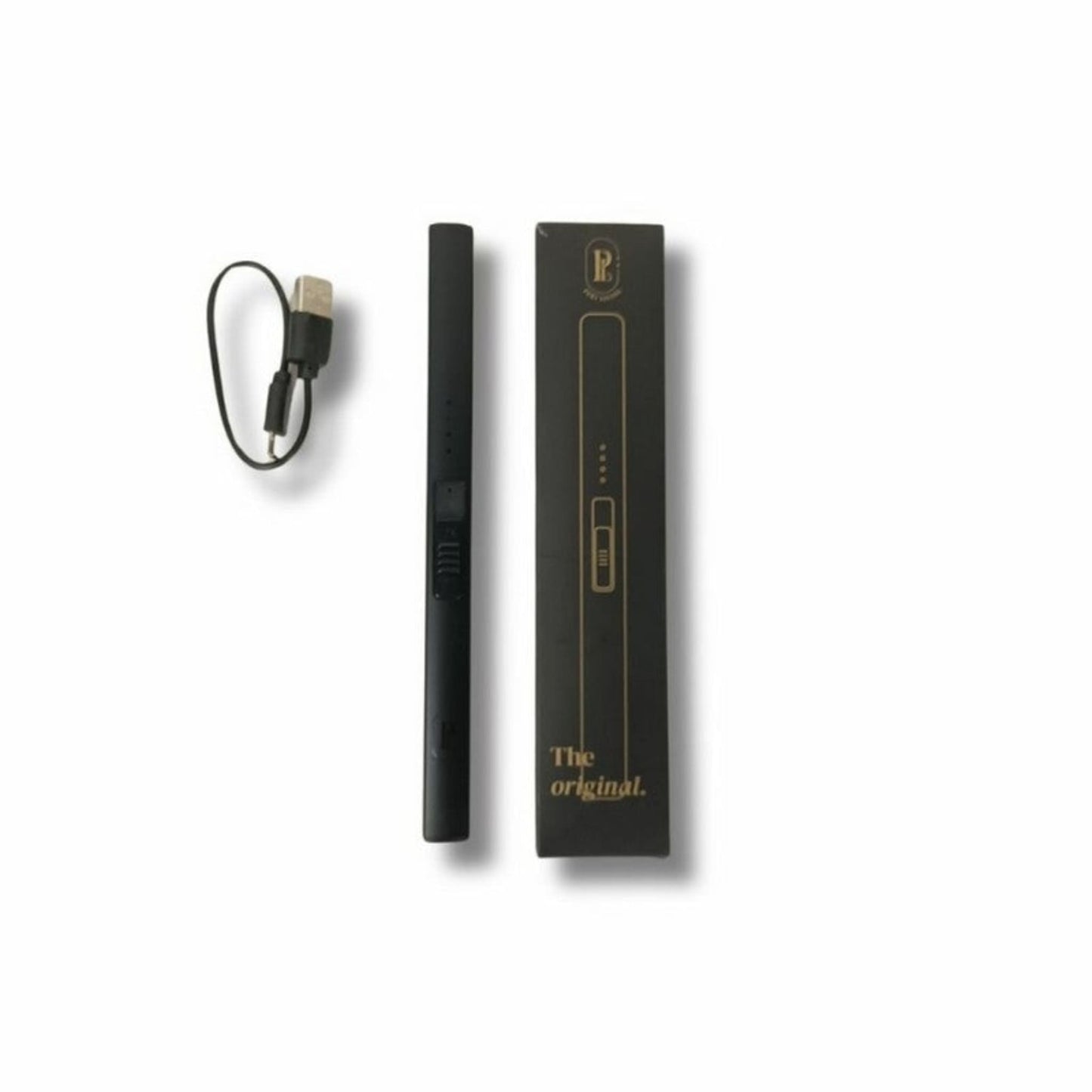 Briquet rechargeable à arc électrique pour lampes à huile, bougies et photophores