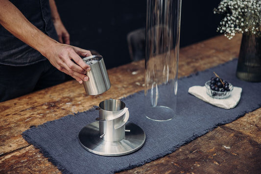 Bio-Burner avec Eco-Ring et Couvercle Extincteur