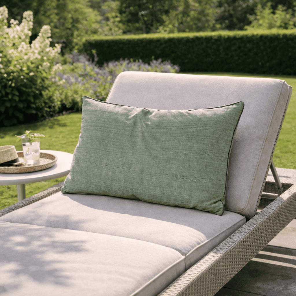 Lot de 2 coussins d'extérieur Antibes – Déperlants, anti-UV, déhoussables