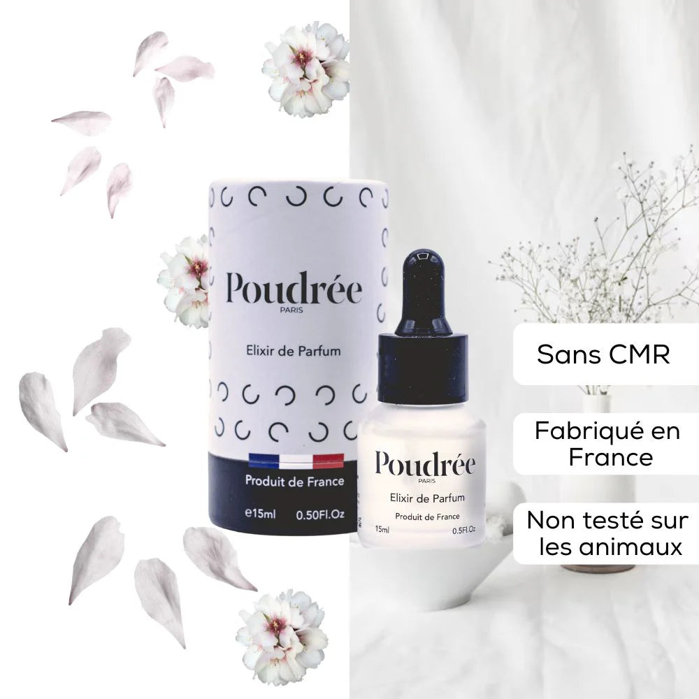 Élixir de Parfum pour Bougie – Poudrée Paris – 15 ml