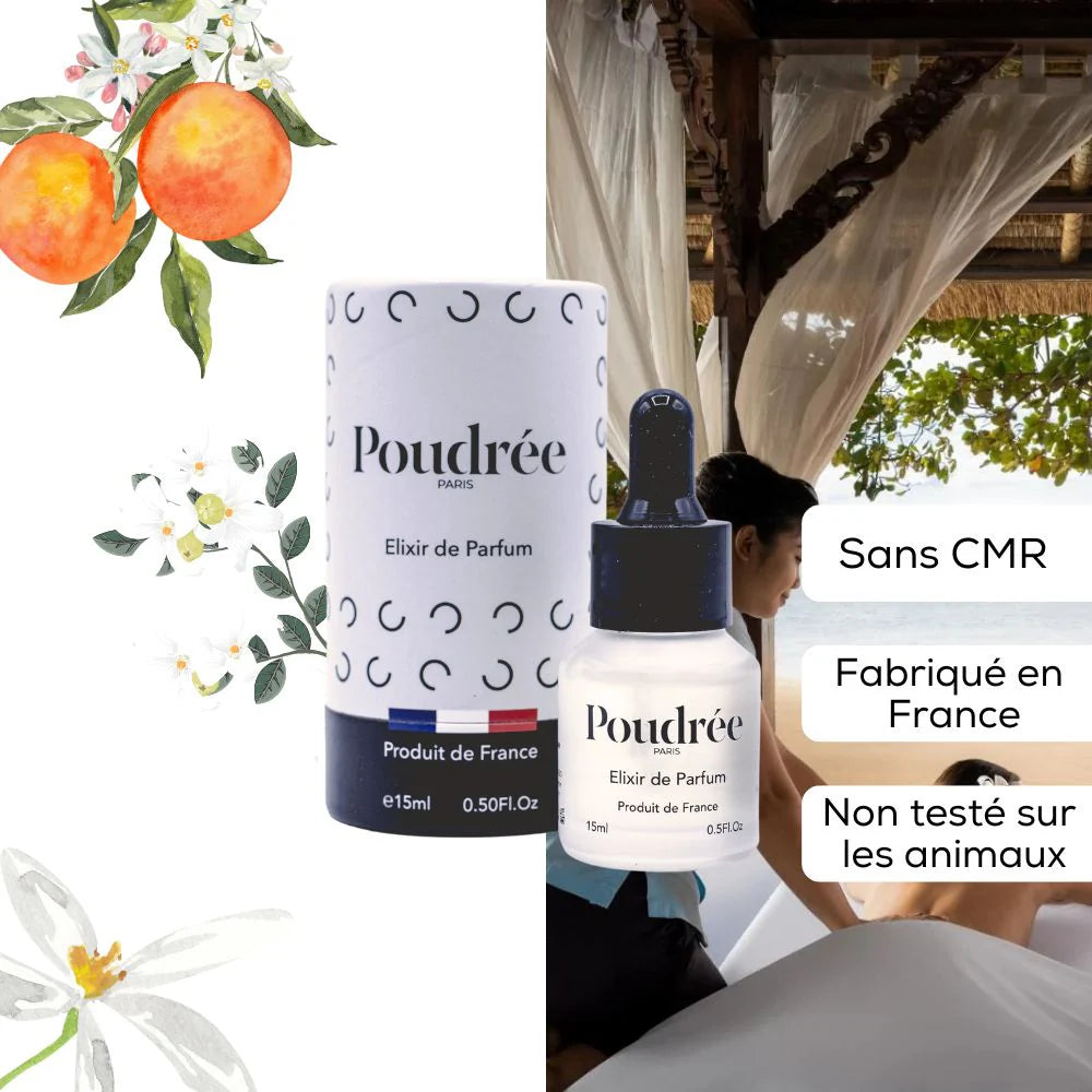 Élixir de Parfum pour Bougie – Poudrée Paris – 15 ml