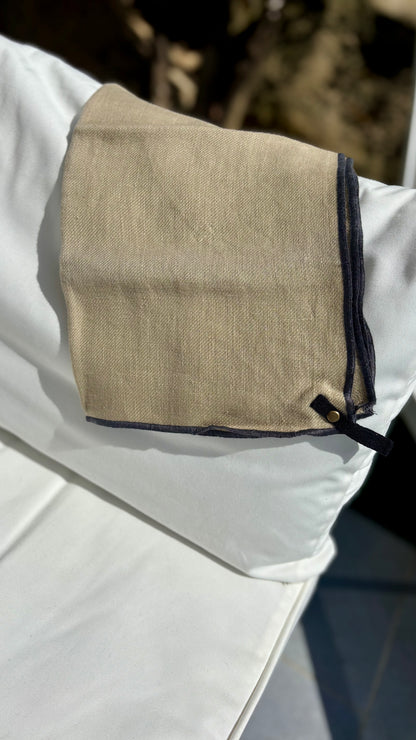 Torchons en lin lavé Lino – 100 % lin – 220 g/m² ou 330 g/m² – Sud Étoffe