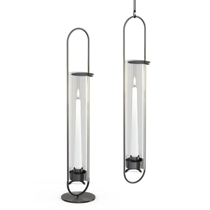 photo des deux façons d'exposer les grandes bougies oval candle