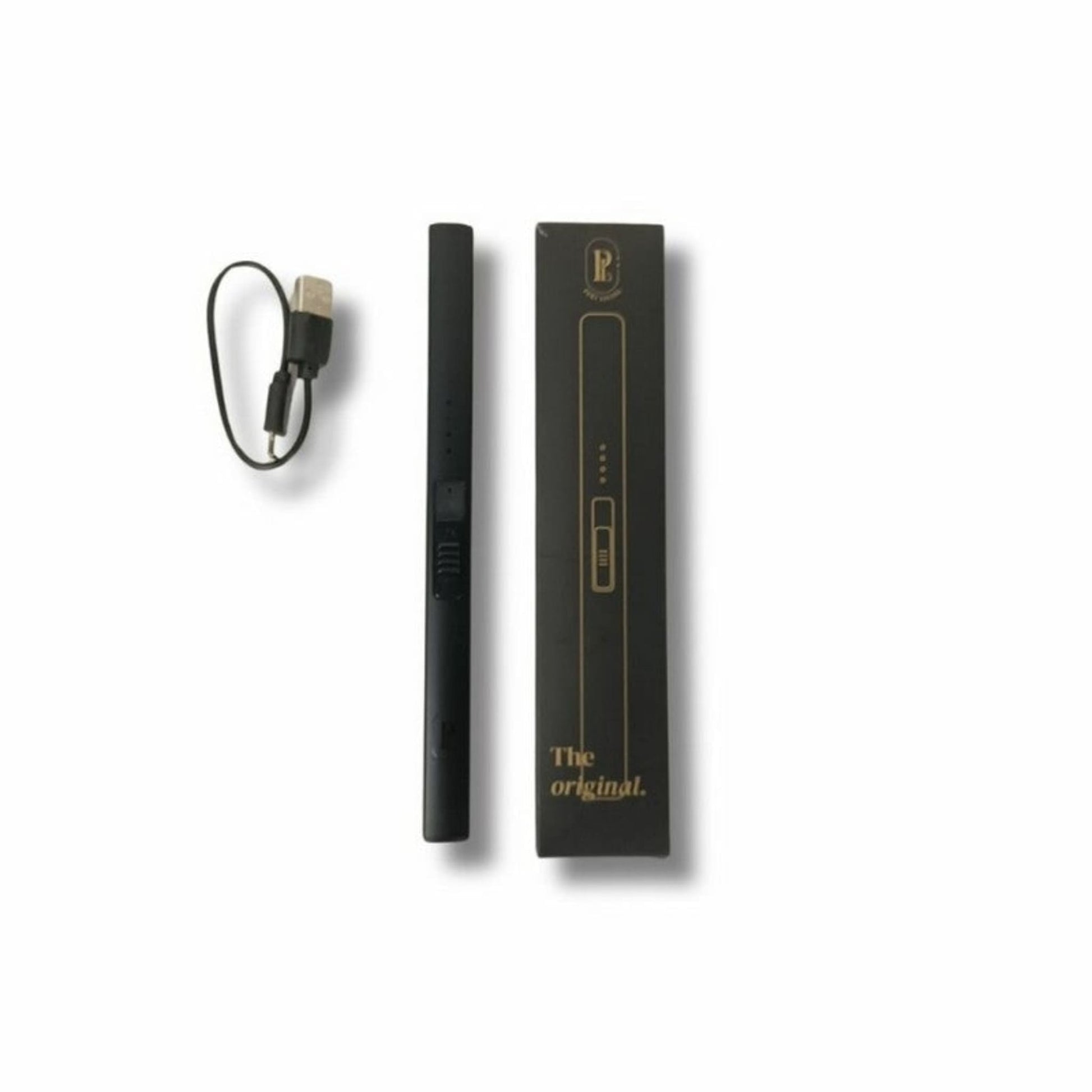 Briquet rechargeable à arc électrique pour lampes à huile, bougies et photophores
