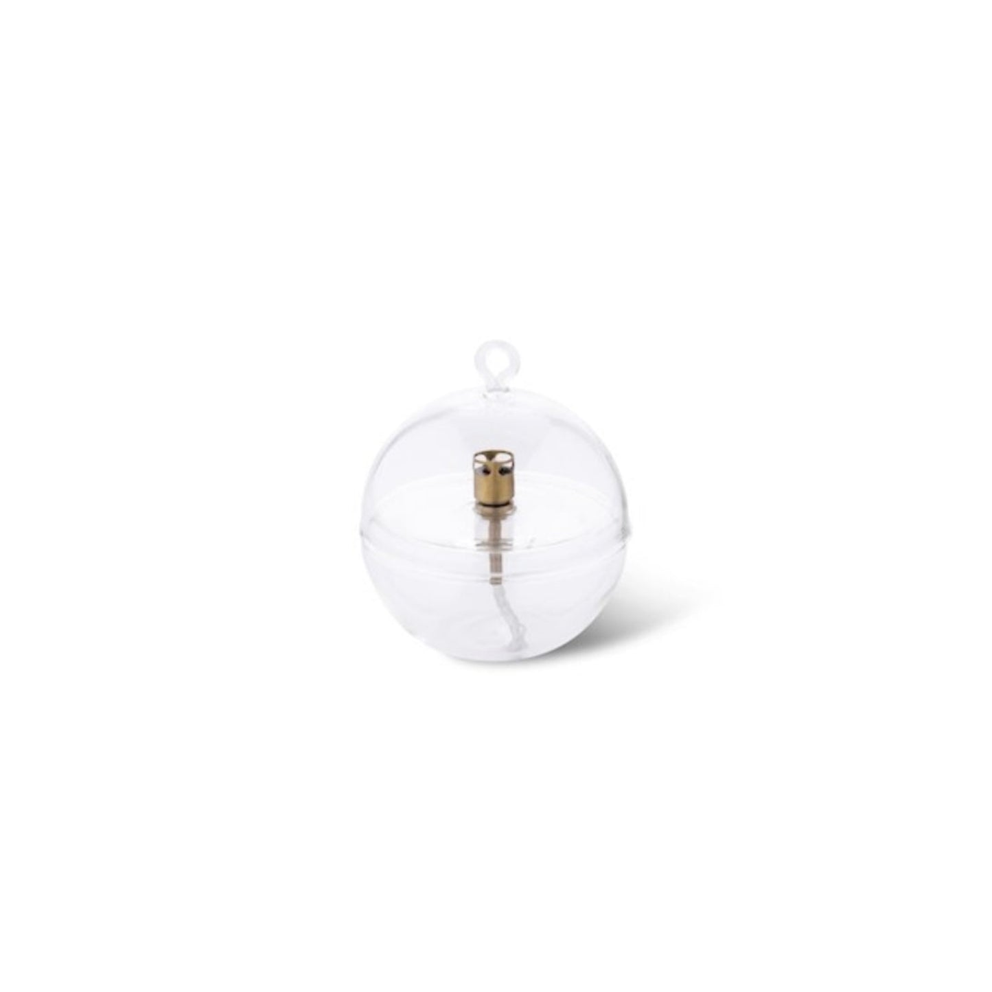 photo de la lampe fermé et éteinte sur fond blanc