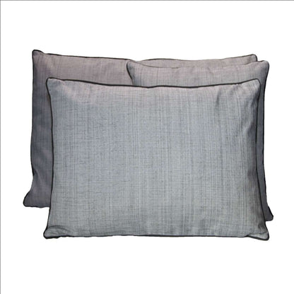 Lot de 2 coussins Antibes déhoussables  – déperlant, anti-UV, parfait pour fauteuil de jardin